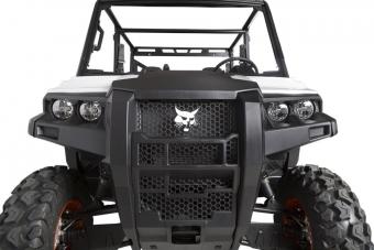 Bobcat 3400XL UTV facing forward on a white background.